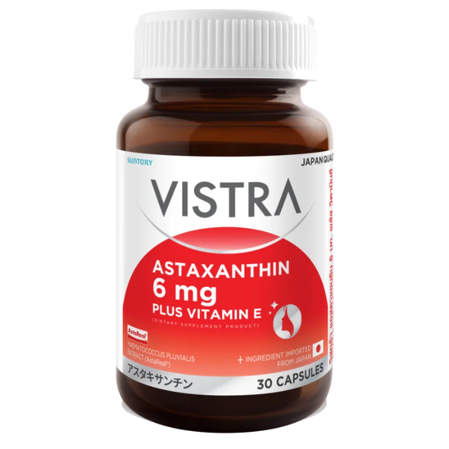 VISTRA Astaxanthin 6 mg Plus Vitamin E