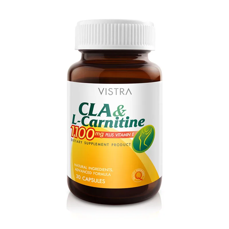 VISTRA CLA & L-Carnitine 1100 mg PLUS VITAMIN E