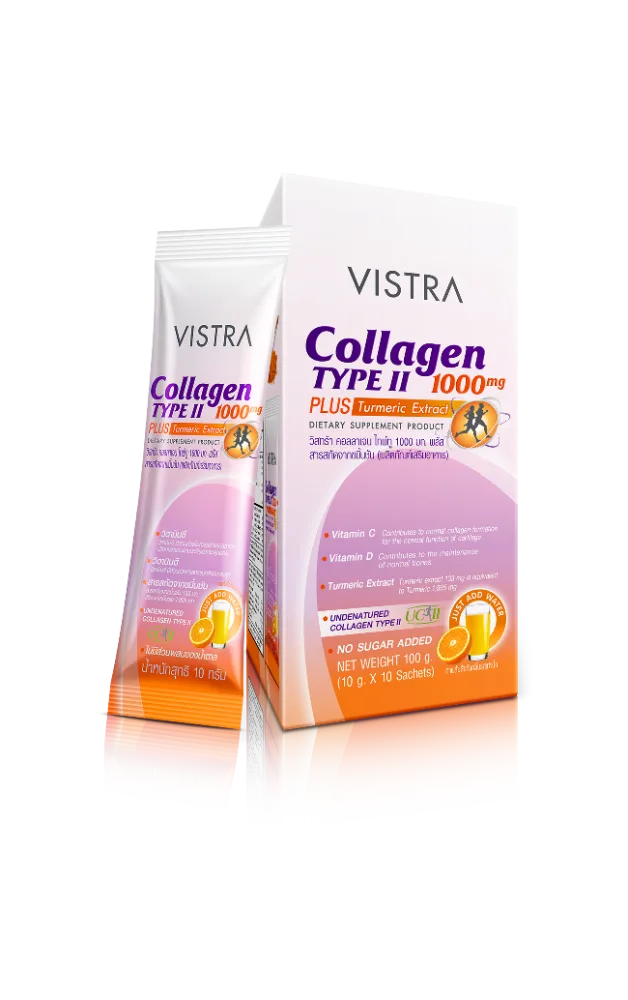 VISTRA COLLAGEN TYPE II 1000 mg PLUS Turmeric Extract