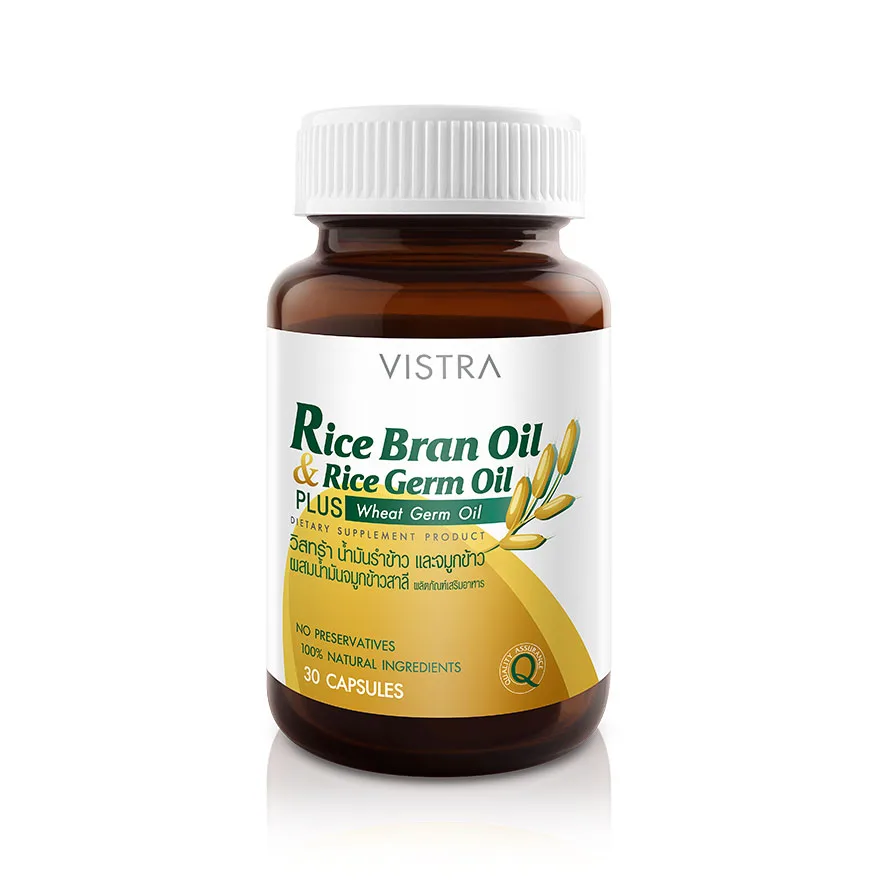 VISTRA Rice Bran Oil & Rice Germ Oil PLUS Wheat Germ Oil