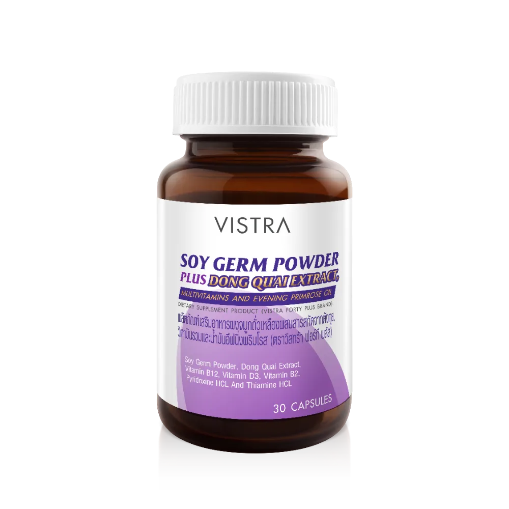 VISTRA Soy Germ Powder Plus Dong Quai Extract Multivitamins and Evening Primrose Oil